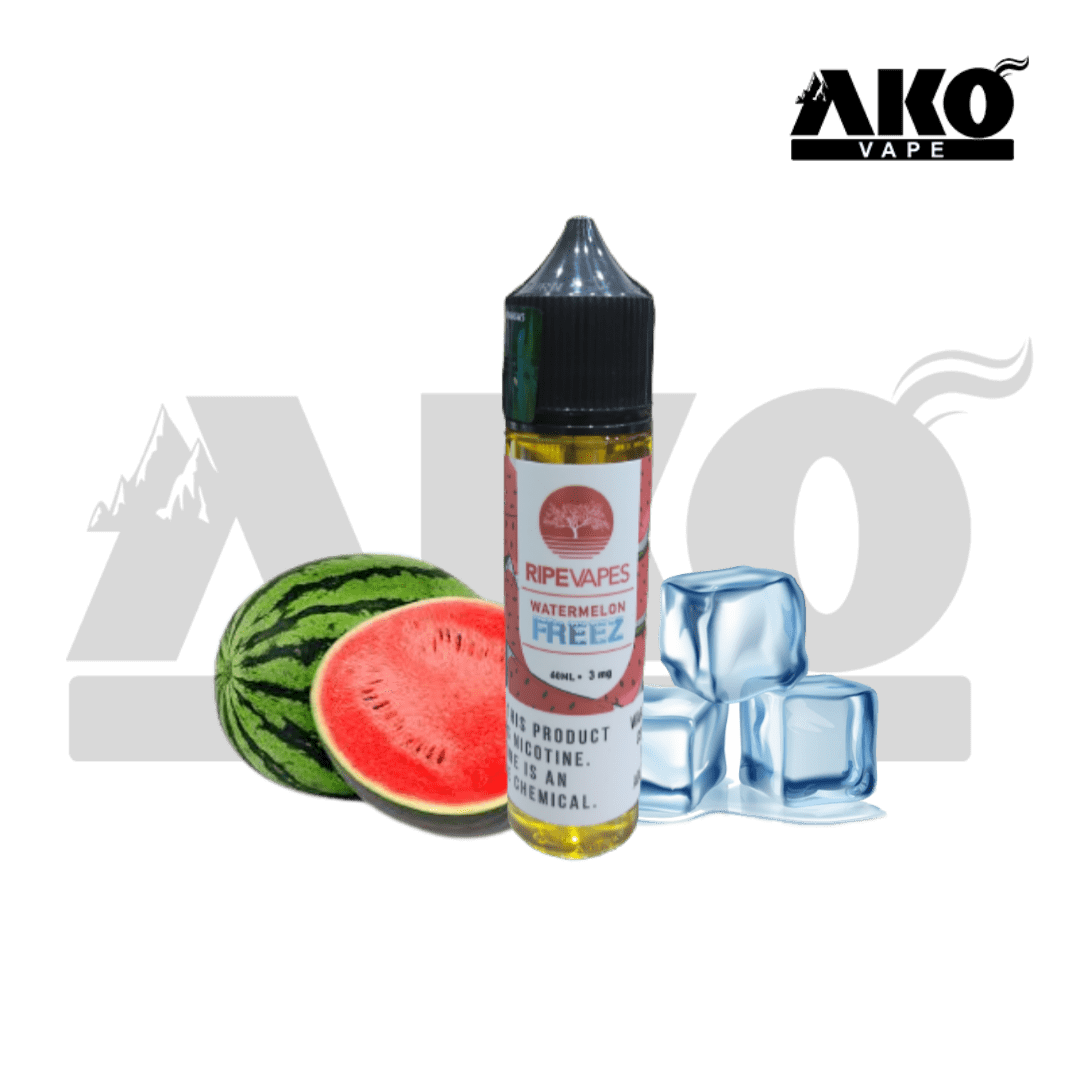 28 مدل بهترین جویس خنک 2025 که باید تست کنید! 2 جویس هندوانه یخ رایپ ویپز RIPE VAPES WATERMELON FREEZ