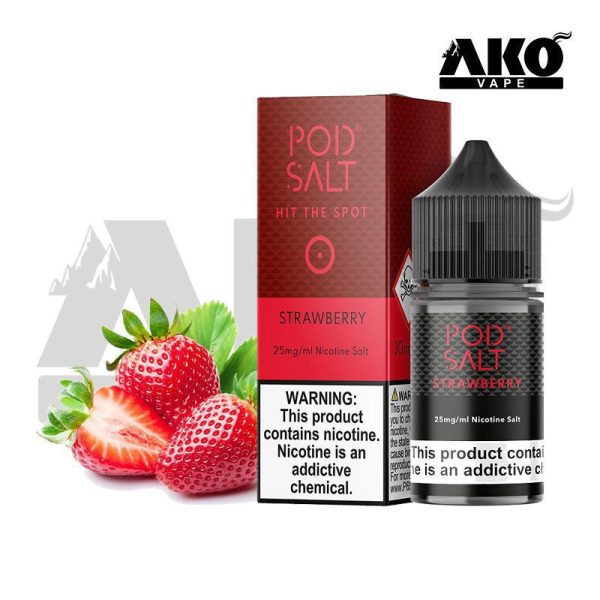 سالت نیکوتین توت فرنگی پاد سالت Pod Salt Strawberry