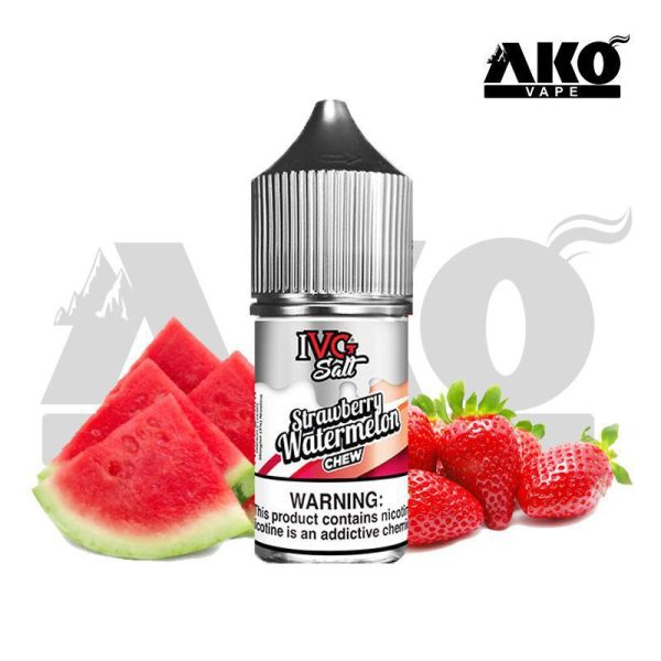 سالت نیکوتین هندوانه توت فرنگی آی وی جی IVG Strawberry Watermelon