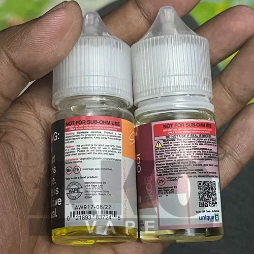 بهترین روش برای تشخیص سالت اصلی از فیک 1 The difference between fake and original nicotine salt3