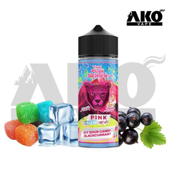 جویس آبنبات ترش یخی انگور فرنگی دکتر ویپز DR.VAPES Pink Frozen Remix 120ML