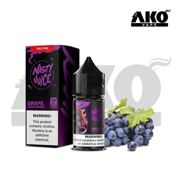 سالت نیکوتین انگور نستی Nasty Asap Grape salt