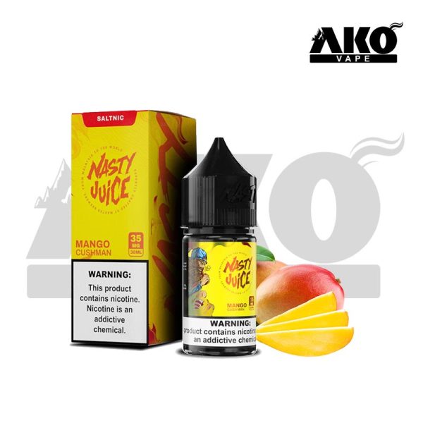 سالت نیکوتین کاشمن انبه نستی Nasty CushMan Mango salt