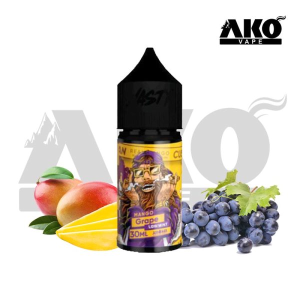 سالت نیکوتین کاشمن انبه انگور نستی Nasty Cushman mango Grape Salt
