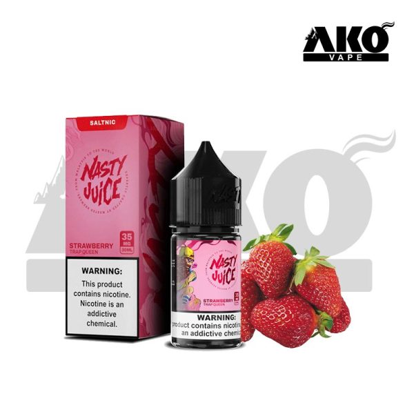 سالت نیکوتین توت فرنگی نستی Nasty Strawberry salt