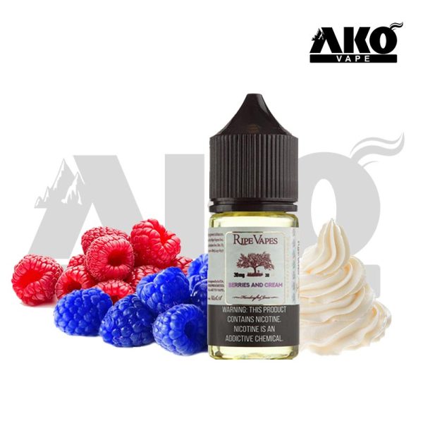سالت نیکوتین بری خامه رایپ ویپز Ripe Vapes Berries And Cream salt