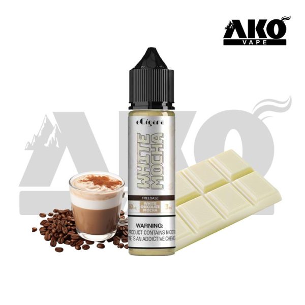 جویس شکلات سفید موکا ای سیگارا Ecigara WHITE MOCHA juice