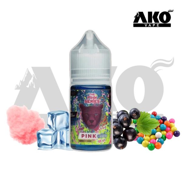سالت نیکوتین آبنبات ترش پشمک انگور فرنگی یخ دکتر ویپز Dr Vapes Pink Frozen Remix salt