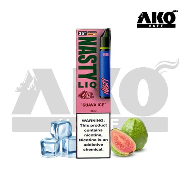 سالت نیکوتین گوآوا یخ نستی nasty guava ice salt
