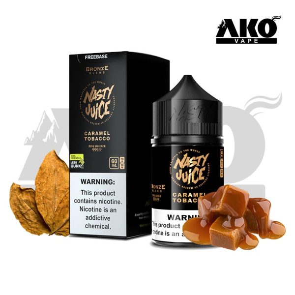 جویس تنباکو کارامل برنز نستی Nasty caramel Tobacco Bronze