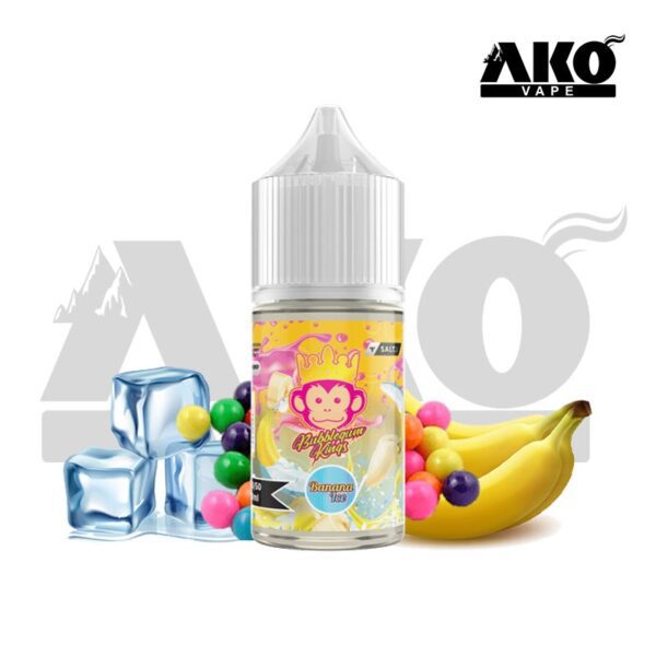 سالت آدامس بادکنکی موز یخ دکتر ویپز DR.VAPES Bubblegum Kings Banana Ice salt