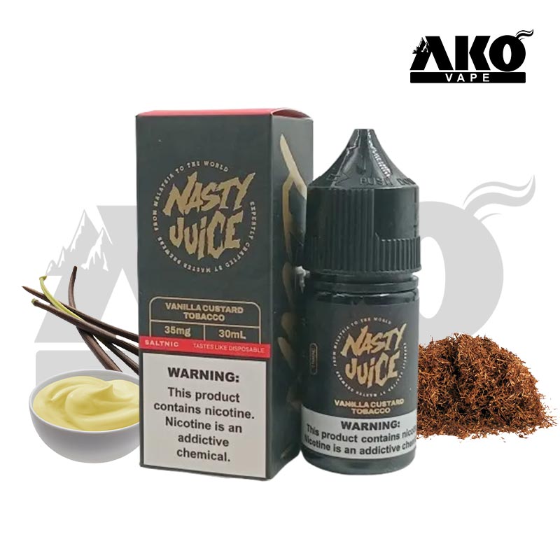 Nasty Salt Vanilla CustardTobacco