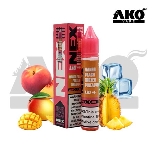 پاد سالت نکس لیک انبه هلو آناناس یخ Pod Salt NEX LIQ Mango Peach Frozen