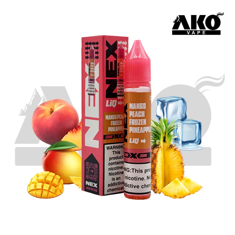 پاد سالت نکس لیک انبه هلو آناناس یخ Pod Salt NEX LIQ Mango Peach Frozen