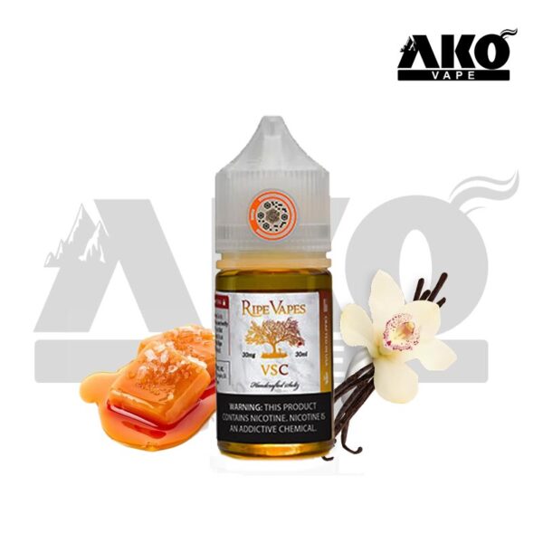 ripe vapes vanilla Salted caramel salt