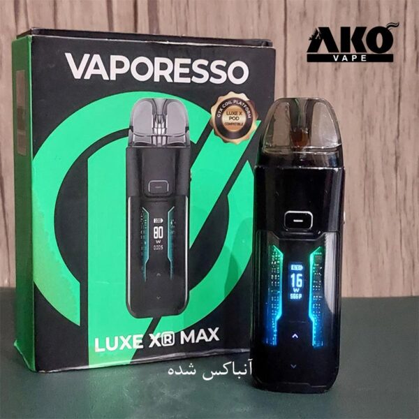 vaporesso-LUX-XR-MAX-pod-unboxed